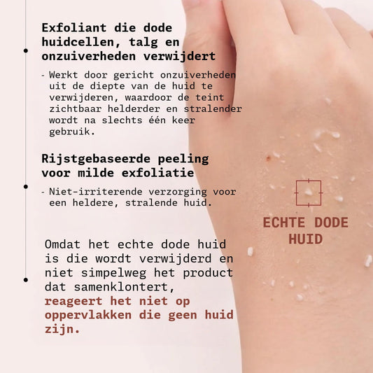 Exfoliërende Rijstpeeling Duo