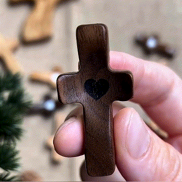 Handgemaakt Houten Kruis