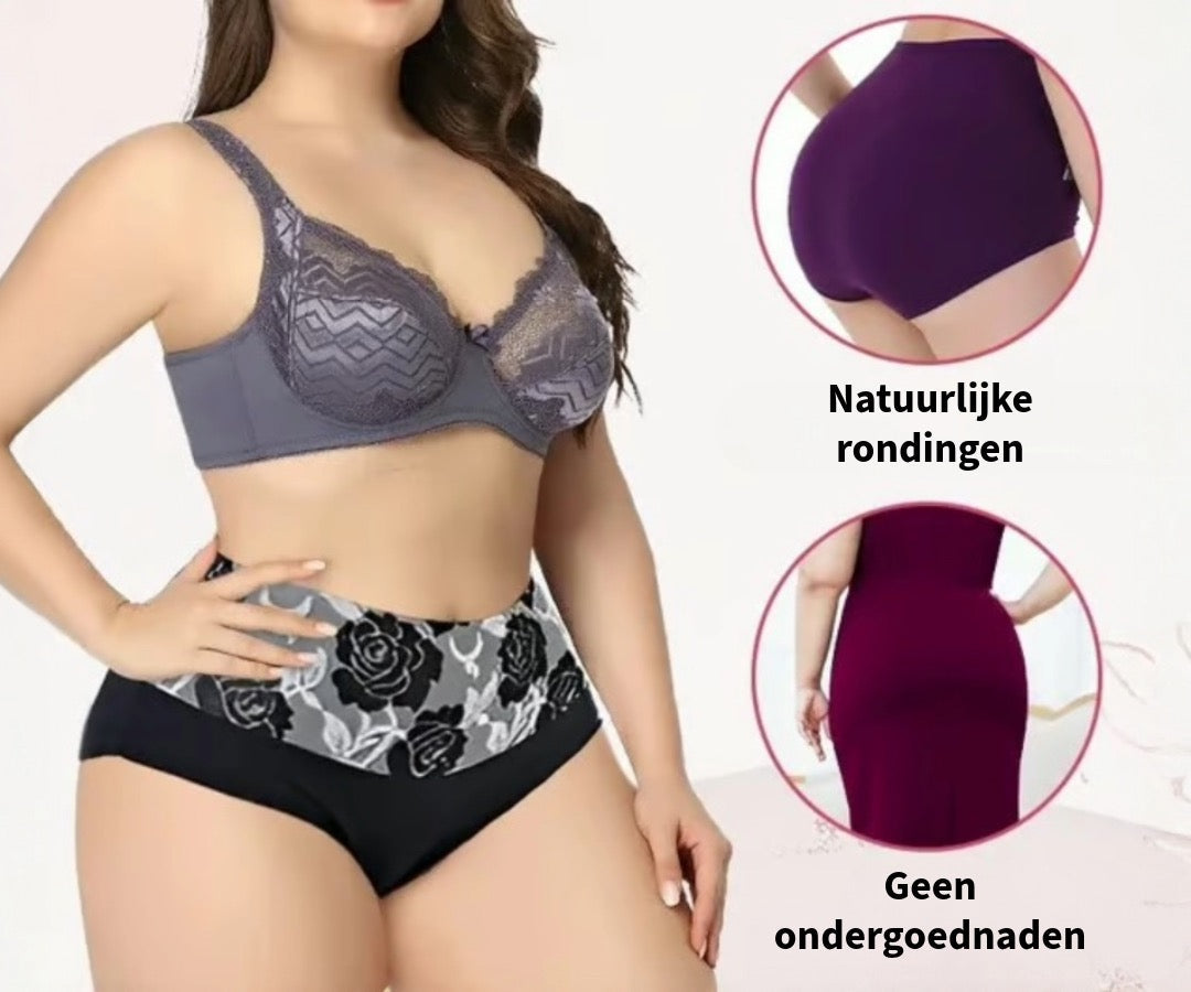Damens Bloemen Ondergoed