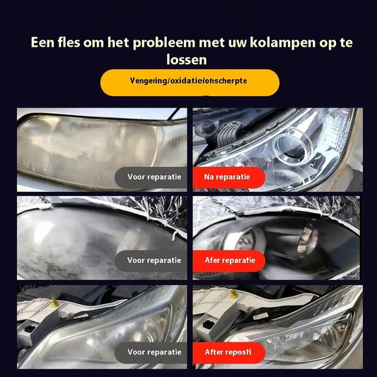 Auto Koplampen Restauratie Vloeistof Kit