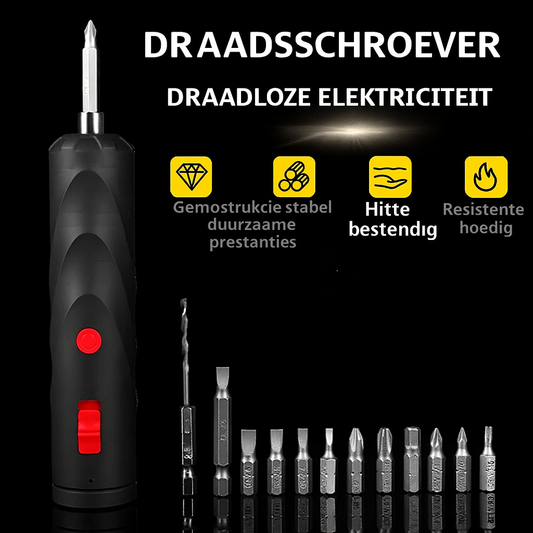 Snoerloze Krachtige Schroevendraaier